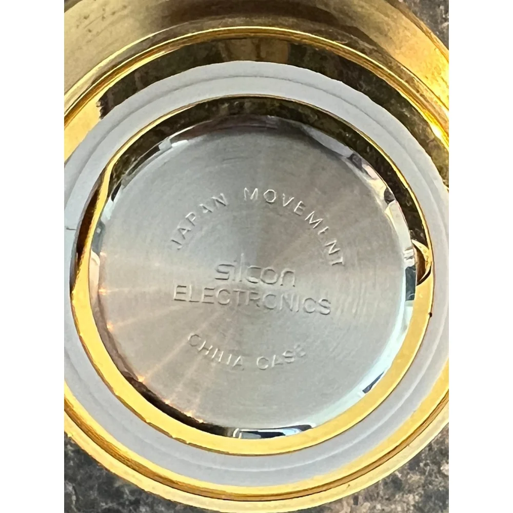 RARE Chelsea Boston Esplanade Waterfall Paperweight Clock